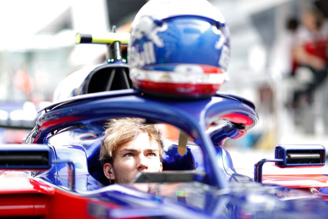 2018年F1第16戦ロシアGP　ピエール・ガスリー