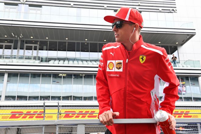 2018年F1第16戦ロシアGP　キミ・ライコネン
