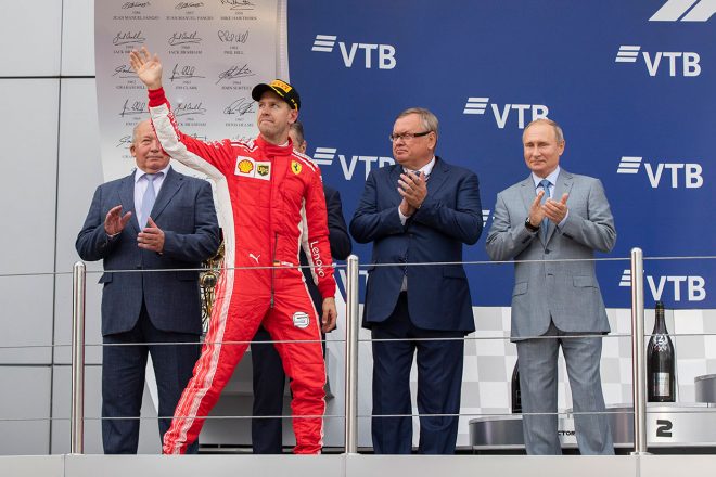 2018年F1第16戦ロシアGP　セバスチャン・ベッテル