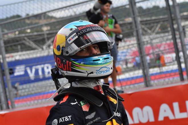 2018年F1第16戦ロシアGP　ダニエル・リカルド