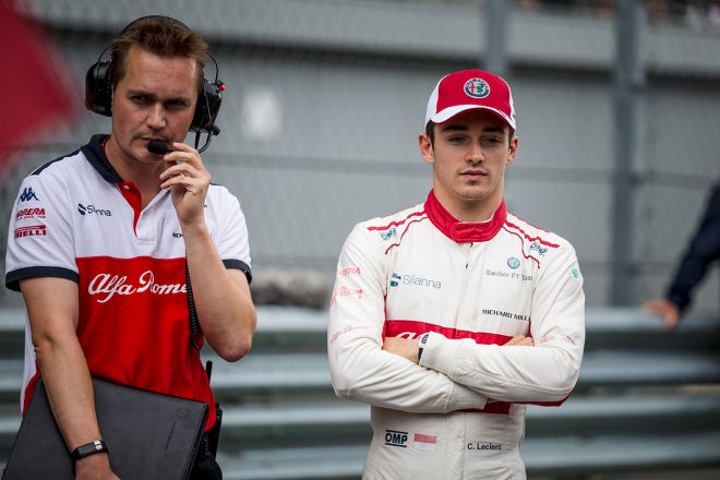 2018年F1第16戦ロシアGP　シャルル・ルクレール
