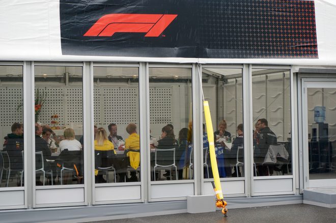 F1日本GP鈴鹿サーキット木曜日
