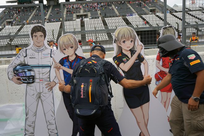 F1日本GP鈴鹿サーキット木曜日