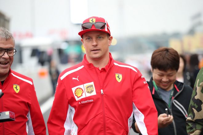 2018年F1第17戦日本GP　キミ・ライコネン（フェラーリ）