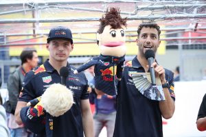 2018年F1第17戦日本GP ダニエル・リカルド、マックス・フェルスタッペン