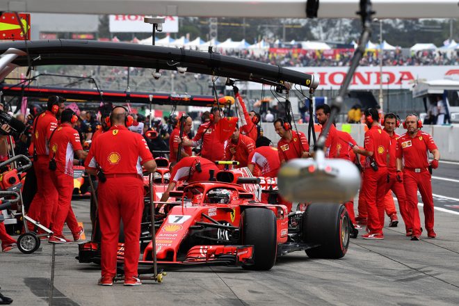 2018年F1第17戦日本GP　キミ・ライコネン（フェラーリ）
