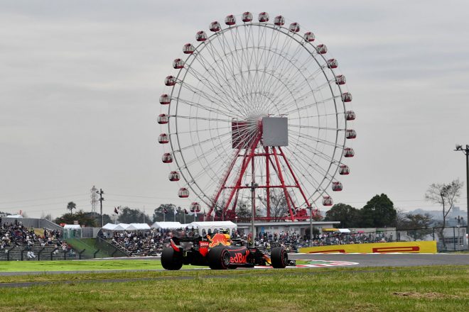2018年F1第17戦日本GP　マックス・フェルスタッペン（レッドブル）