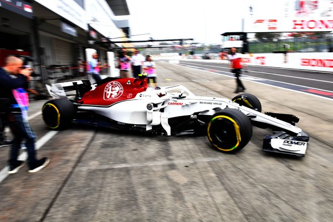 2018年F1第17戦日本GP　ザウバー