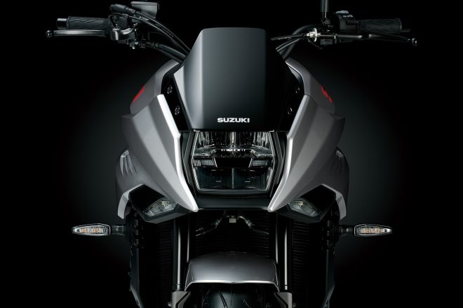 長方形縦型2灯LEDヘッドライトの消灯状態