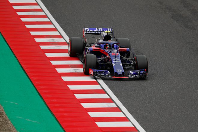 2018年F1第17戦日本GP　ピエール・ガスリー（トロロッソ・ホンダ）