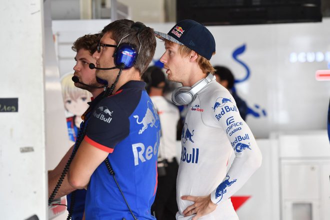 2018年F1第17戦日本GP　ブレンドン・ハートレー（トロロッソ・ホンダ）