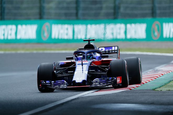 2018年F1第17戦日本GP　ブレンドン・ハートレー（トロロッソ・ホンダ）