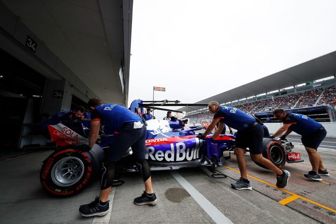 2018年F1第17戦日本GP　ピエール・ガスリー（トロロッソ・ホンダ）