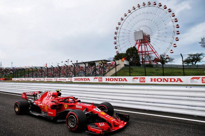 2018年F1第17戦日本GP　キミ・ライコネン