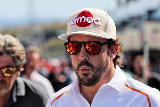 2018年F1第17戦日本GP　フェルナンド・アロンソ