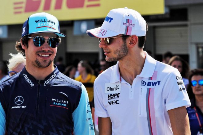 2018年F1第17戦日本GP　ランス・ストロール、エステバン・オコン