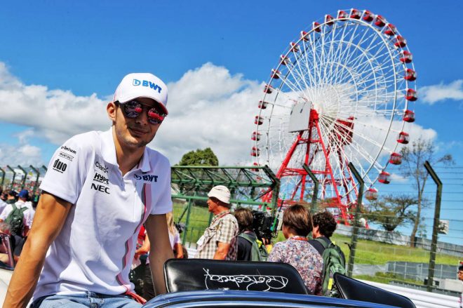 2018年F1第17戦日本GP　エステバン・オコン