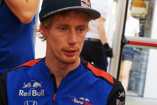 2018年F1第17戦日本GP　ブレンドン・ハートレー（トロロッソ・ホンダ）