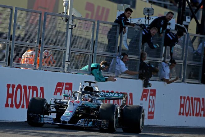 2018年F1第17戦日本GP　ルイス・ハミルトン