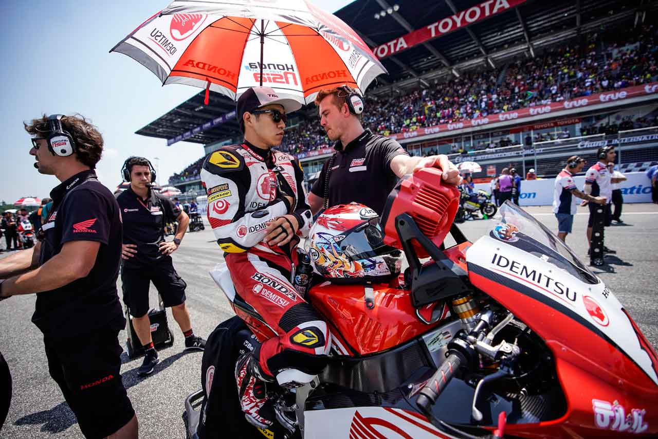 長島哲太（イデミツ・ホンダ・チーム・アジア）