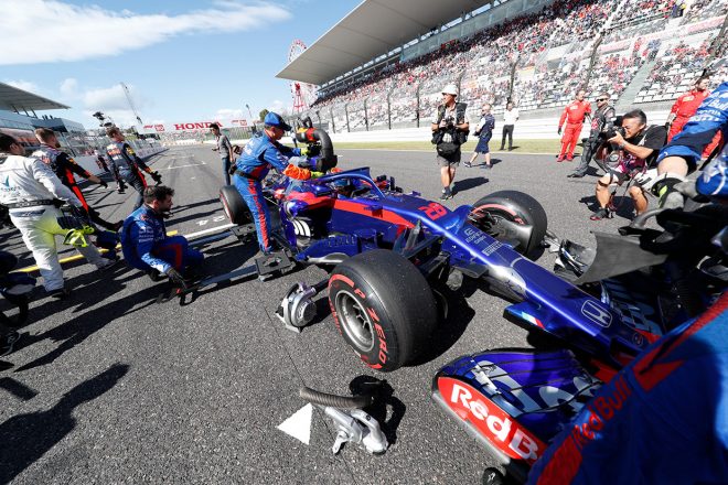 2018年F1第17戦日本GP　ブレンドン・ハートレー