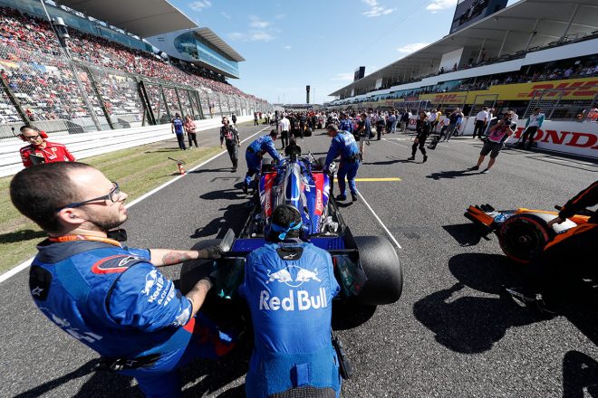 2018年F1第17戦日本GP　トロロッソ・ホンダ