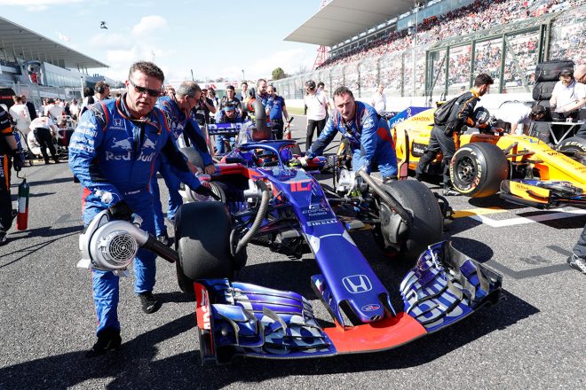 2018年F1第17戦日本GP　ピエール・ガスリー