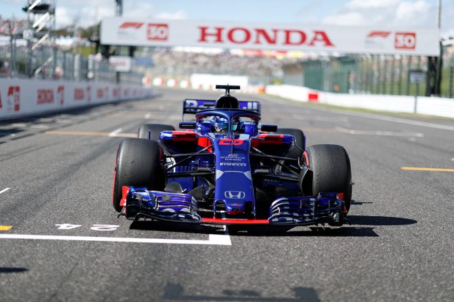 2018年F1第17戦日本GP　ブレンドン・ハートレー