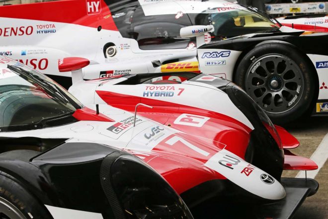 トヨタTS050ハイブリッドは富士で26kgの重量増加を課されるトヨタTS050ハイブリッドは富士で26kgの重量増加を課される