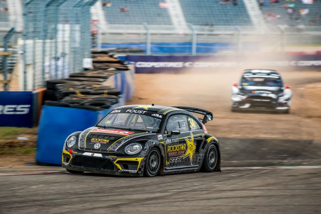 ファイナルを制したタナー・ファウスト（フォルクスワーゲン・ビートル）だがチャンピオンには届かず