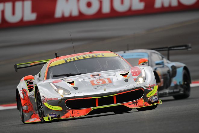 クリアウォーター・レーシングのフェラーリ488 GTE