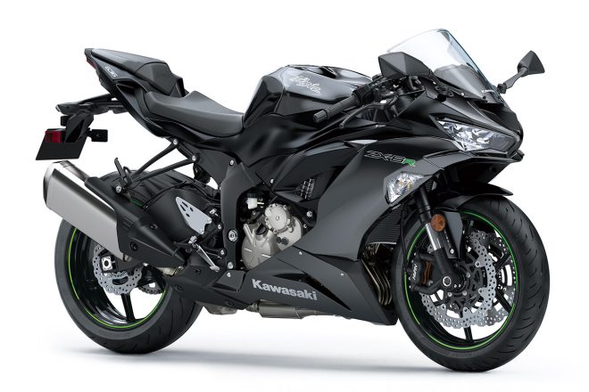 2019年型ニンジャZX-6R（メタリックスパークブラック×メタリックフラットスパークブラック）