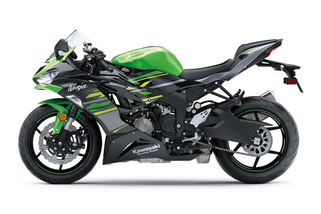 2019年型ニンジャZX-6R（左サイド）