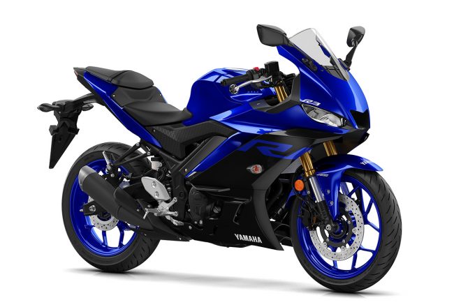 2019年型YZF-R3（ヤマハブルー）