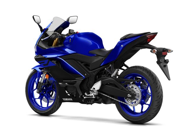 2019年型YZF-R3（ヤマハブルー）