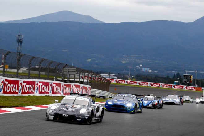 GTEアマクラスのPPを獲得したデンプシー・プロトン・レーシングの88号車ポルシェ911 RSR
