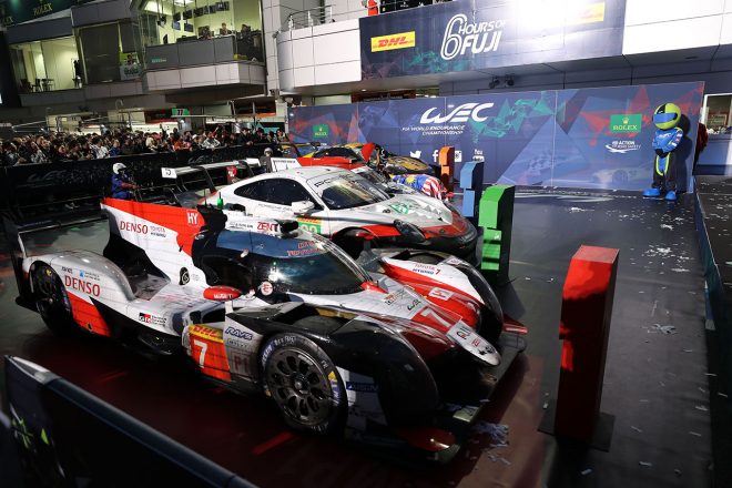 WEC第4戦富士を制した7号車トヨタTS050ハイブリッド