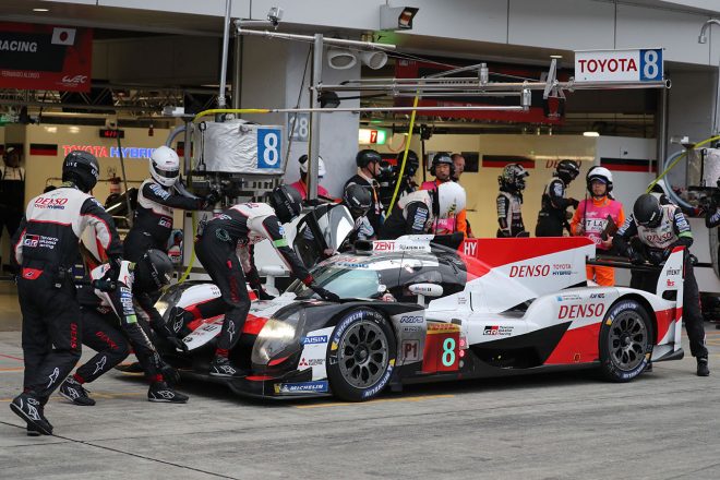 8号車トヨタTS050ハイブリッド