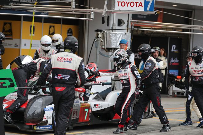 7号車トヨタTS050ハイブリッドの最終スティントは小林可夢偉が担当した