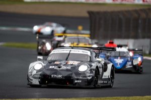 Amクラスポールポジションから同2位でフィニッシュした88号車ポルシェ