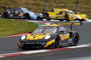 Amクラス初優勝を果たしたチーム・プロジェクト1の56号車ポルシェ911 RSR