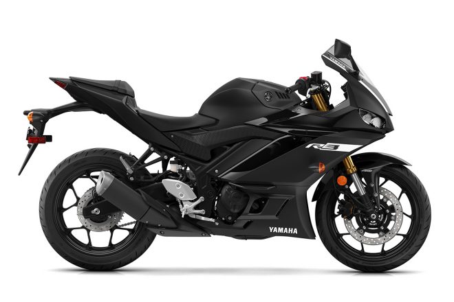 2019年型YZF-R3米国仕様（マットブラック）