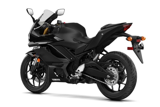 2019年型YZF-R3米国仕様（マットブラック）