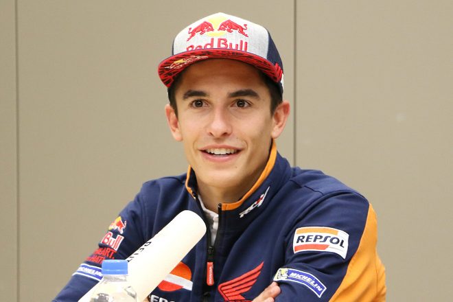 2017年の日本GPで敗れたアンドレア・ドヴィツィオーゾにリベンジを誓うマルク・マルケス