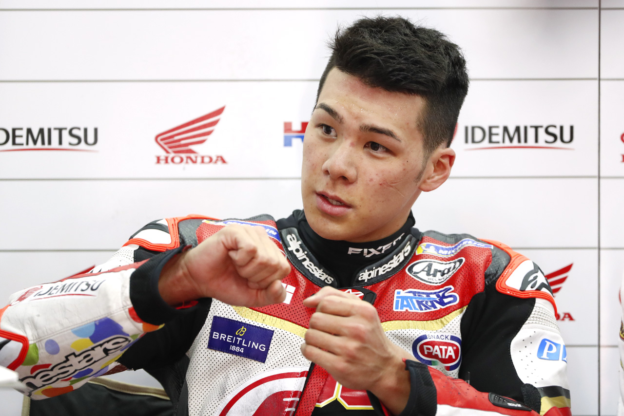 中上にとって、2018年のMotoGP日本GPは、MotoGPライダーとして初の母国グランプリ