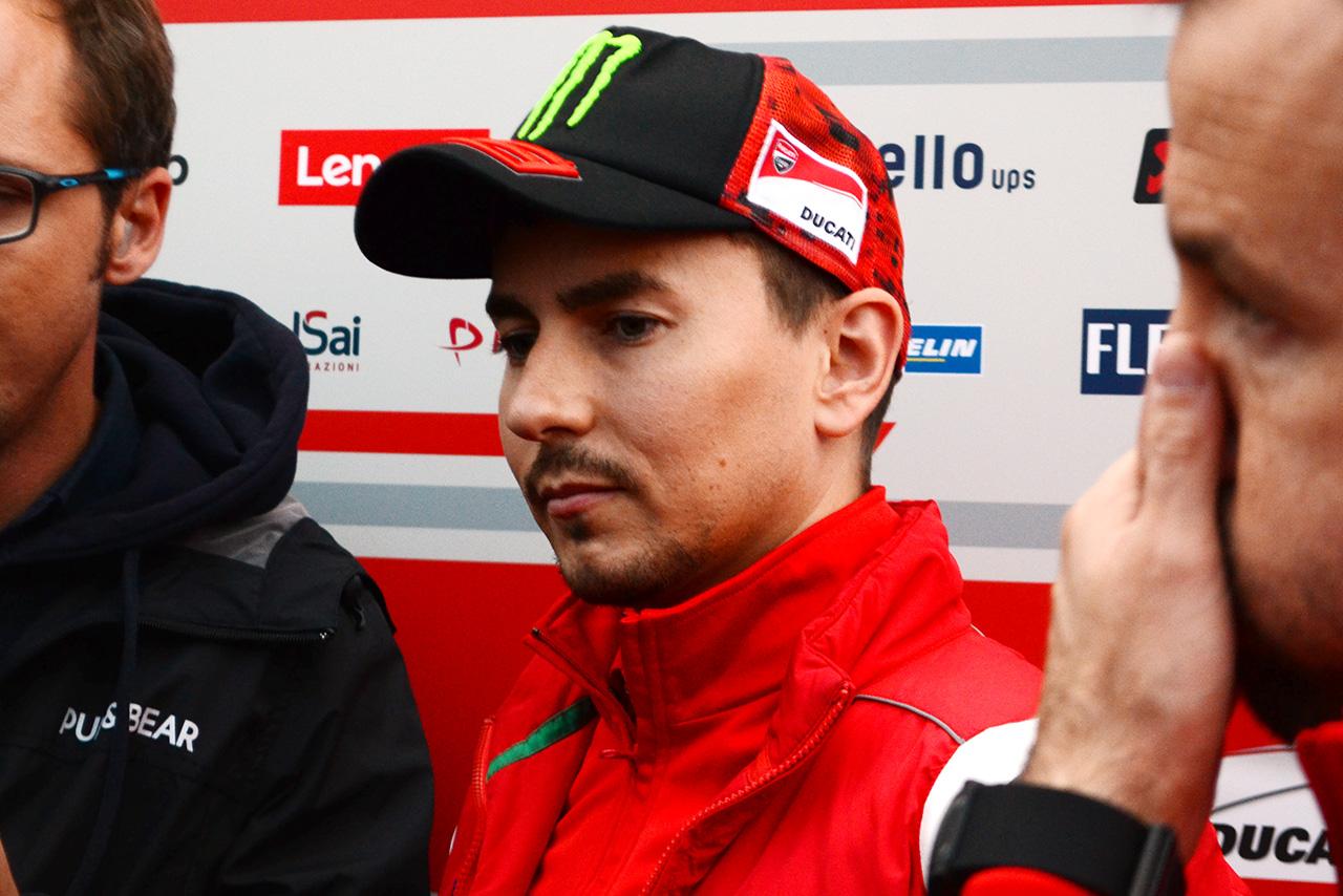日本GP欠場を決めたドゥカティのロレンソ