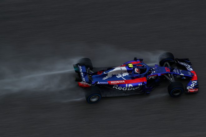 2018年F1第18戦アメリカGP　ピエール・ガスリー