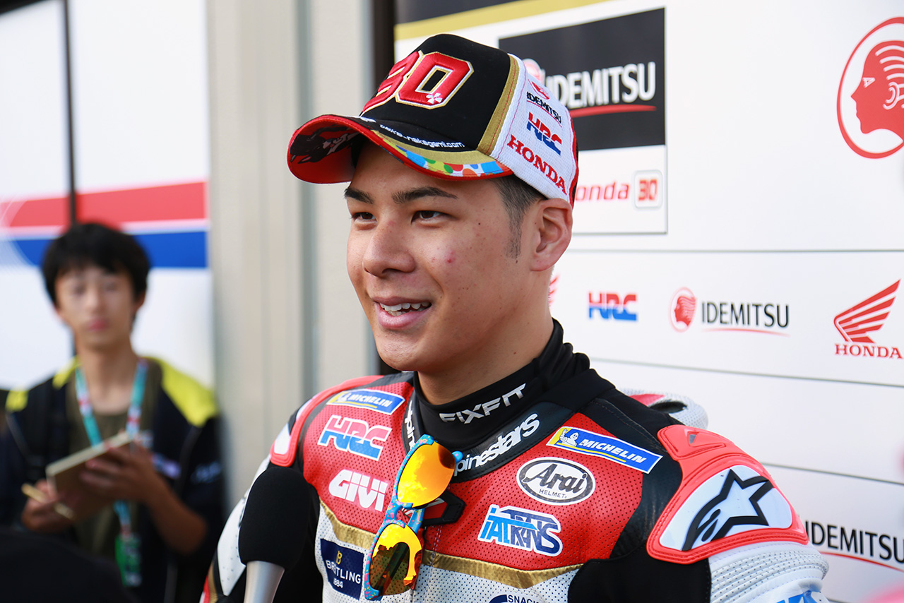 MotoGP日本GPで12番グリッドを獲得した中上