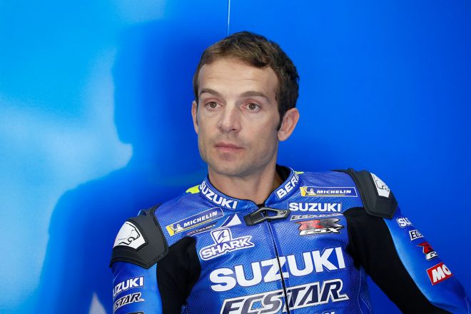 スズキのテストライダーを務めるギュントーリ