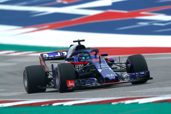 2018年F1第18戦アメリカGP　ブレンドン・ハートレー